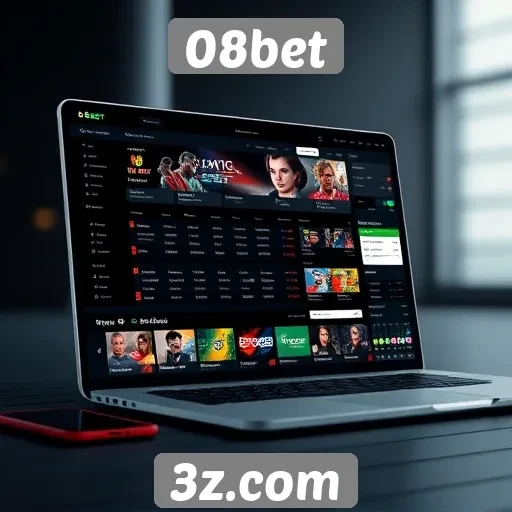 08bet - Experiência do usuário na navegação do 08bet